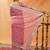 Pink embroidered chiffon saree