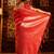 Red woven zari art silk banarasi saree