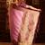 Lavender striped zari banarasi saree