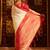 Cream woven zari banarasi saree