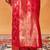 Fuchsia floral woven zari banarasi saree