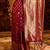 Magenta ethnic motifs zari designer banarasi saree