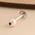 Radiance pearl nose pin