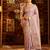 Lavender woven zari banarasi saree