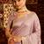 Lavender woven zari banarasi saree
