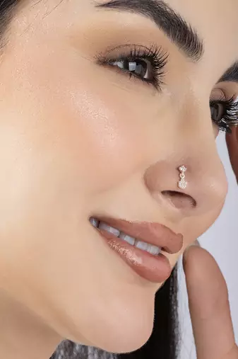 Drop stone siler nose pin