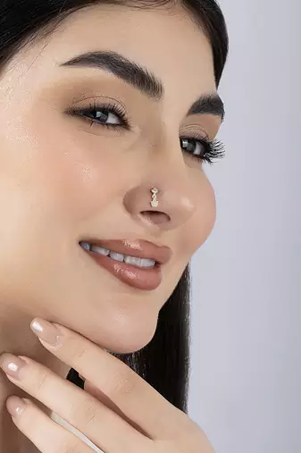 Drop stone siler nose pin