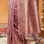 Pink woven ethnic motifs zari banarasi saree