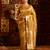 Mustard woven zari banarasi saree