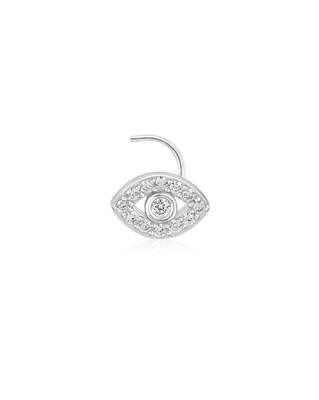 Guardian eye silver nose pin 2