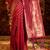 Purple woven zari banarasi saree
