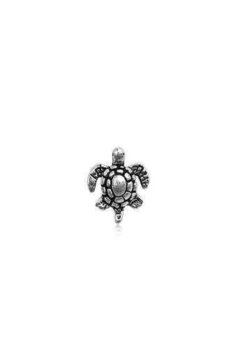 Fortune tortoise nose pin