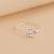 Silver bali nose pin