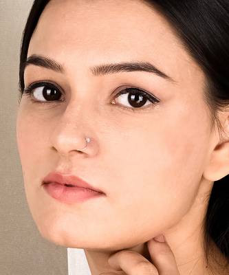 Elegant bali nose pin 4