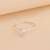 Heart stone nose pin
