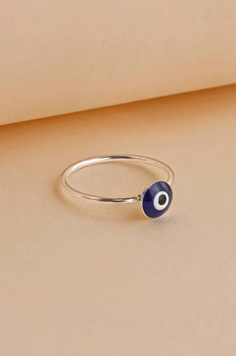 Evil eye nose pin