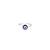 Evil eye nose pin