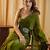 Mahendi women mahendi solid silk blend saree