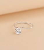 Crystal shine nose pin