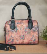 Coral hues mini duffel