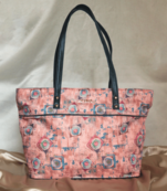 Coral hues tote