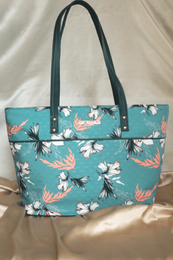 Teal envy tote