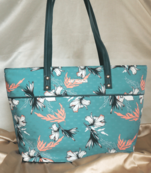 Teal envy tote