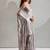 Dusty grey handwork zarkan embroidery silk party wear saree