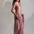 Pink handwork zarkan border work silk party wear saree