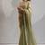 Pista handwork zarkan border work silk party wear saree