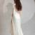 White handwork zarkan border work silk party wear saree