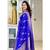 Pink color silk blend saree with blouse