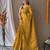 Golden Shimmering Tissue silk blend Saree 