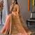 Light Pink Shimmering Tissue silk blend Saree 