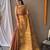 Pinkish Brown Shimmering Tissue silk blend Saree 