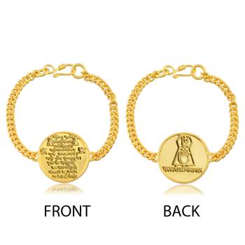 Jain goldplated namokar navkar mantra bracelet 2