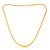 Brass micron gold 22 inch handmade chain necklace
