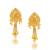 Brass micron handmade traditional stud earrings