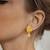 Brass micron handmade traditional stud earrings