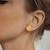 Handmade earring stud