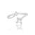 Brass silver plated imitation diamond moissanite finger ring for women girls