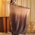 Coffee ombre beads and stones satin saree