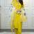 parrot colour Premium Roman Silk handwork 3piece suit set