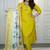 parrot colour Premium Roman Silk handwork 3piece suit set