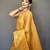 Golden Shining Tissue silk blend Saree 
