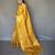 Golden Shining Tissue silk blend Saree 