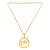 Brass gold gurjar pendant