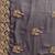 Navy-blue embroidered ethnic saree