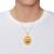 Brass gold plated cz jain namokar navkar mantra pendant