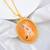 Brass gold cz big size guruji pendant